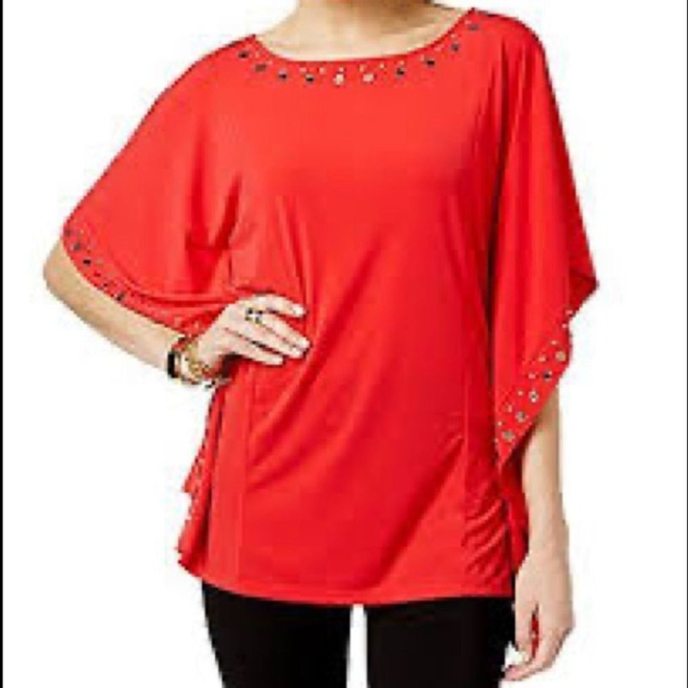MICHAEL Kors Embellished Boat-Neck Top
